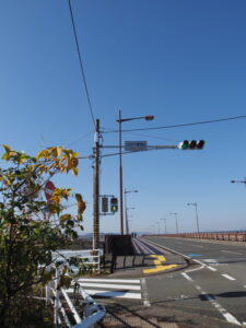 国道42号(汐合大橋東詰)