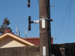 ［松尾幹6］電柱番号板