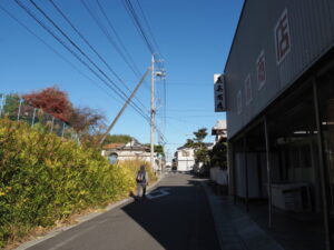 伊勢街道（津市高茶屋）