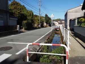 伊勢街道（津市藤方）