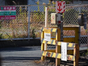 JR紀勢本線 久居街道踏切