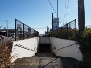 国道23号垂水交差点 地下歩道