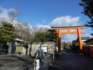 下鴨神社 一の鳥居付近