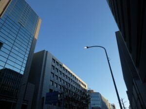 烏丸通（四条烏丸交差点北側）