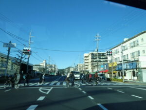 京都市バス6号系統の車窓から
