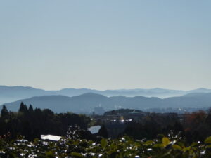 光悦寺庭園にて