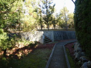 稚児井への道(源光庵)