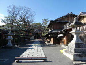 大晦日まで休業中の あぶり餅 二店