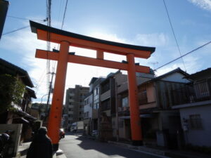今宮神社 南大鳥居