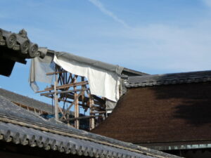 大徳寺 宗務本所付近にて