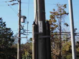 ［滝原幹34］電柱番号板