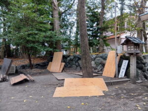河邊七種神社にて(伊勢市河崎)