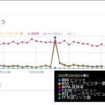 ブログのアクセス状況（ビジットログ）